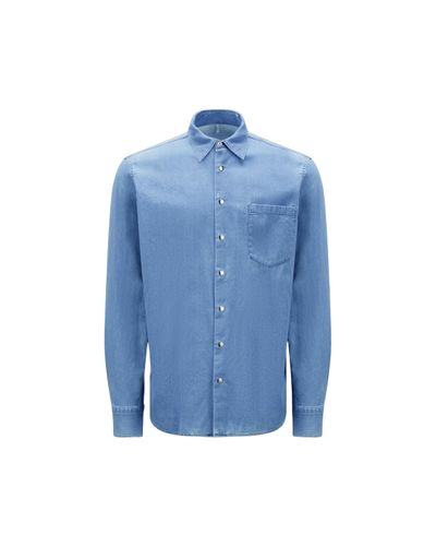 Moncler Chambray Shirt - Blue