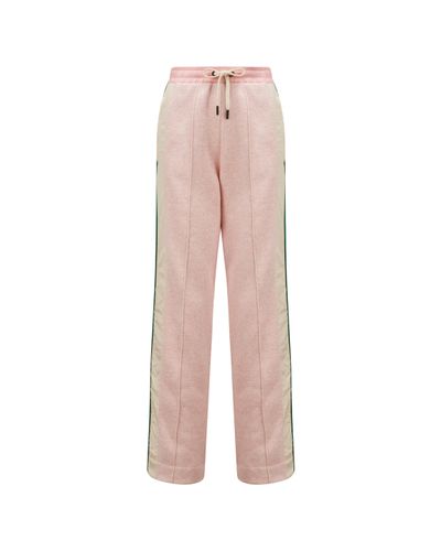 3 MONCLER GRENOBLE Pantalones deportivos suaves - Rosa