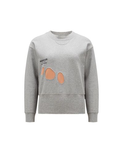 MONCLER X SALEHE BEMBURY Fleece Sweatshirt - Gray