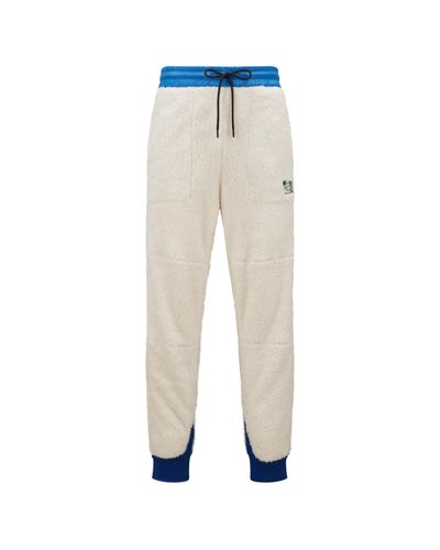 3 MONCLER GRENOBLE Pantaloni sportivi in pile - Blu