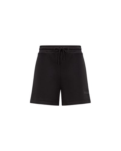 Moncler Fleece-shorts - Schwarz