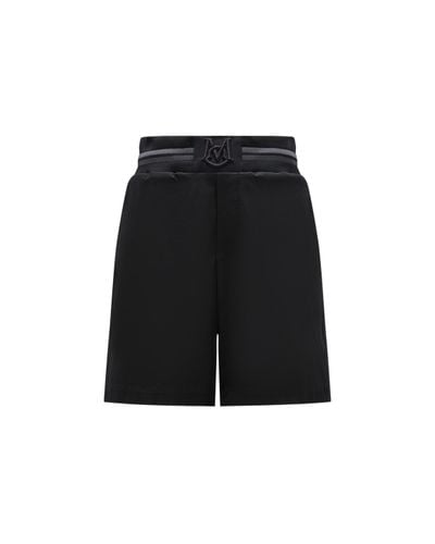 Moncler Gabardine Shorts - Black