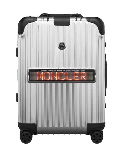 Moncler Moncler + rimowa reflection koffer - Grau
