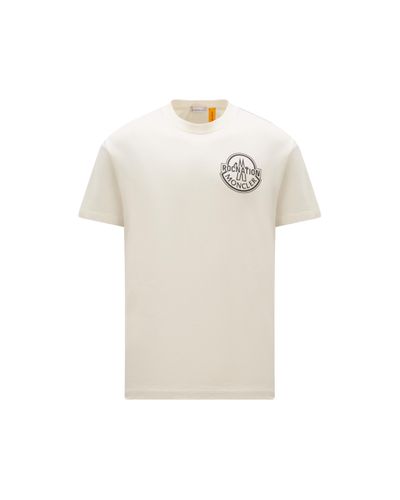MONCLER X ROC NATION Logo T-shirt - White