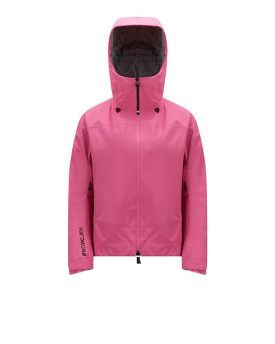 3 MONCLER GRENOBLE Meribel Hooded Jacket - Pink