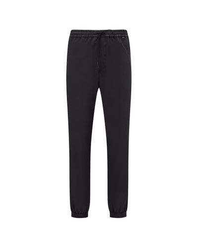 Moncler Cotton & Nylon jogging Pants - Black