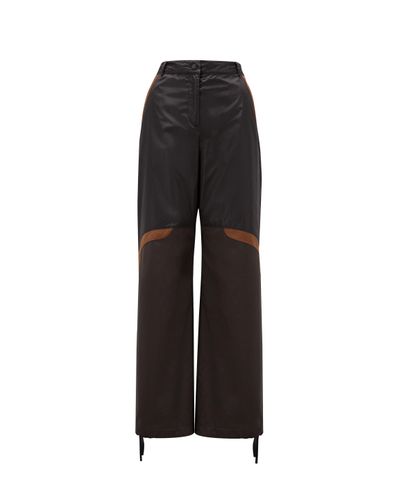 Moncler Pantalon en nylon - Noir