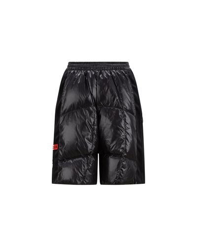 Moncler x adidas Originals Shorts con relleno de plumón - Negro