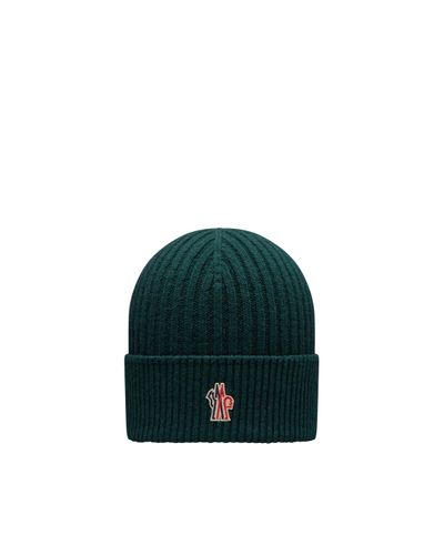 3 MONCLER GRENOBLE Cashmere Beanie - Green