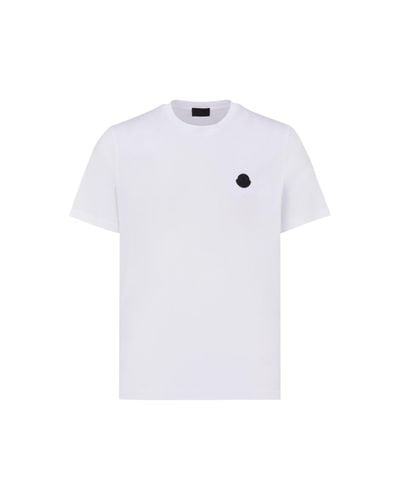 Moncler Vertical Logo T-shirt White