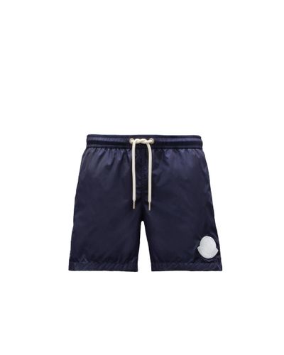 Blue Moncler Beachwear for Men | Lyst