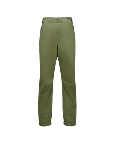 3 MONCLER GRENOBLE Gore-tex Trousers - Green
