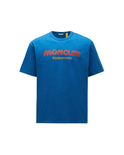 MONCLER X SALEHE BEMBURY Logo T-shirt - Blue