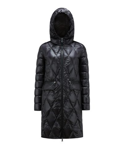 Moncler Plumífero largo serilong - Negro