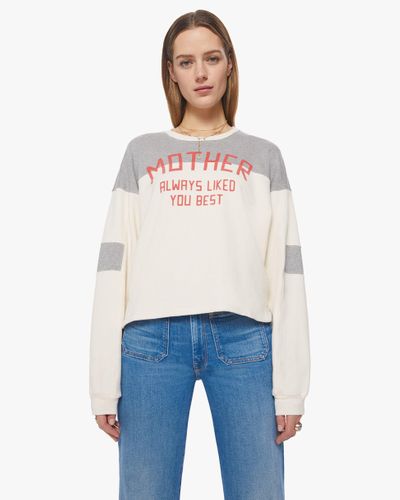 Mother The Champ Pull Over - White