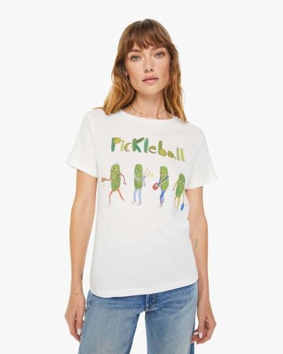 Unfortunate Portrait Pickleball T-shirt - White