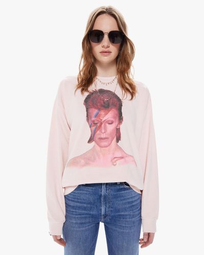 MadeWorn David Bowie Sweatshirt - Pink