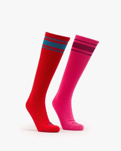 Mother The Ra Ra Lost And Found Socks - Red