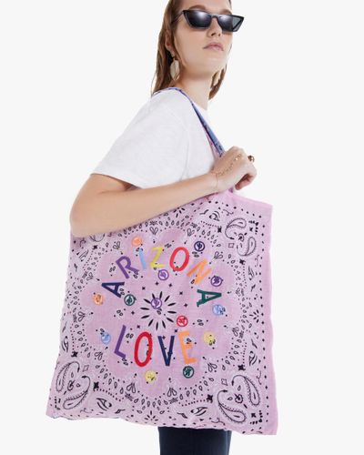 ARIZONA LOVE Embroidered Beachbag - Pink