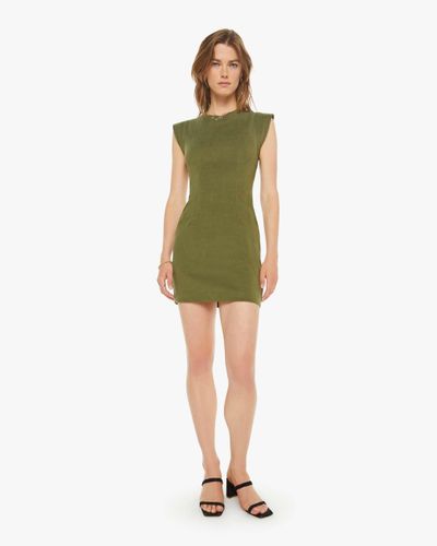 SABLYN Palma Fitted Dress With Back Cut-Out Jumper - Green