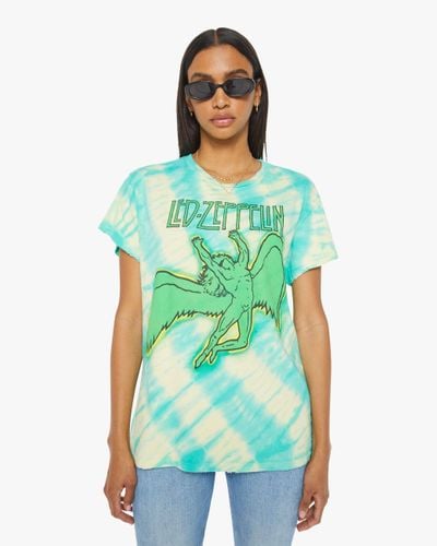 MadeWorn Led Zeppelin T-shirt Mystic T-shirt - Green