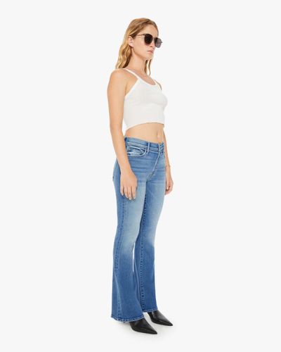 Mother Petites The Lil' Weekender Layover Jeans - Blue