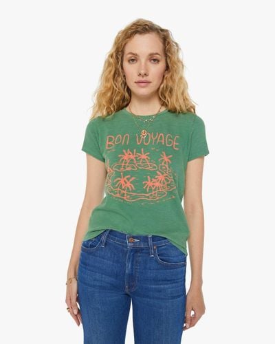Mother The Lil Sinful Good Voyage T-shirt - Green