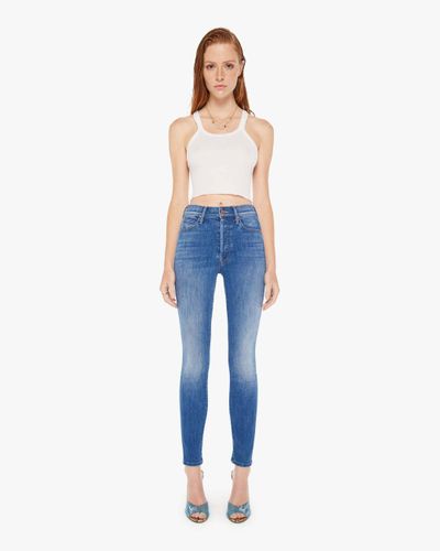 Mother The Stunner Hover We Got The Beat Jeans - Blue