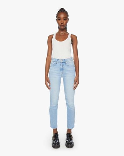 Mother The Mid Rise Dazzler Ankle Limited Edition Jeans - Blue