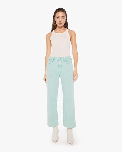 Mother The Dodger Ankle Neptune Pants - Blue