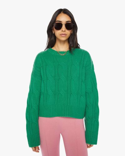 SABLYN Tristan Cable Knit Sweater Neptune - Green