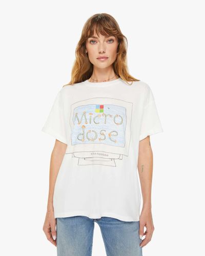 Unfortunate Portrait Microdose Boyfriend T-shirt - White