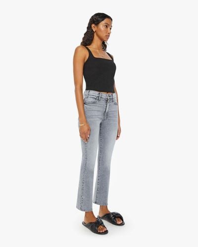 Mother The Hustler Ankle Drawing A Blank Jeans - Blue