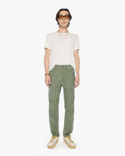 Mother The Updated Commando Roger That Trousers - Green