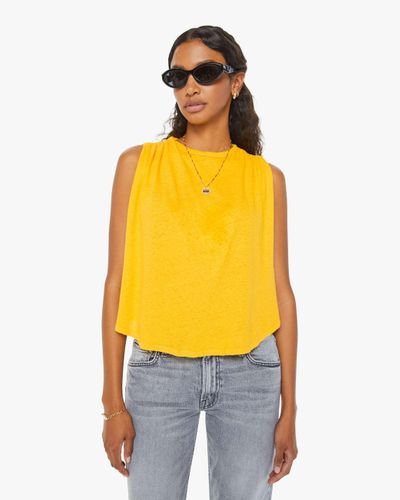 Mother The Shear Strength Tank Top Spectra - Yellow