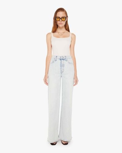 Mother The Tomcat Roller Glamour Shot Jeans - White