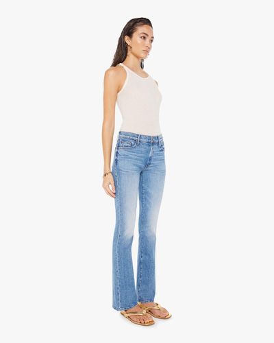 Mother The Outsider Sneak For Sure Jeans - Blue