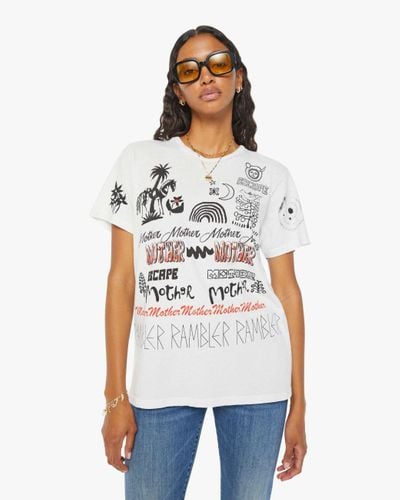 Mother The Rowdy Escape T-Shirt - White