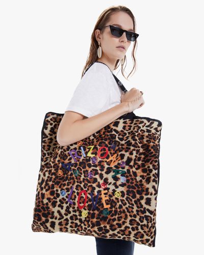 ARIZONA LOVE Embroidered Beachbag - Multicolor
