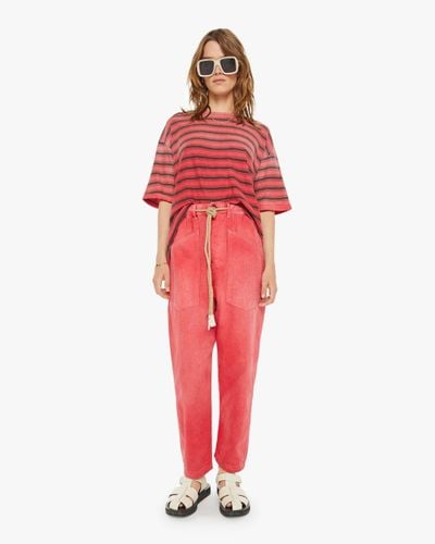 Dr. Collectors P63 Fatigue Trousers - Red