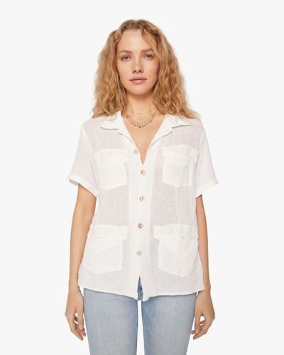 Dr. Collectors Short Sleeve Pocket Shirt Off - White