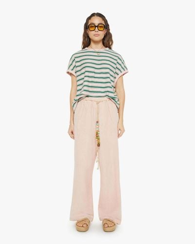 Dr. Collectors P73 Flare Pleated Trousers Rose - Green