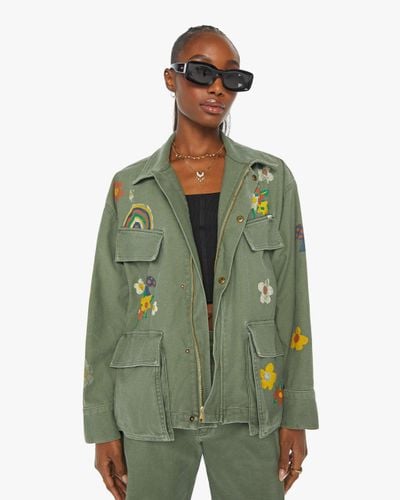 Mother The Mess Hall Over And Out Jacket - Green