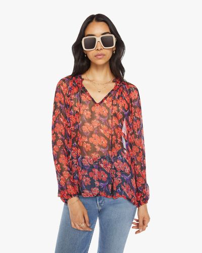 Natalie Martin Penny Blouse - Red
