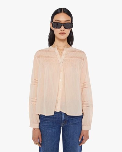 Xirena Allie Shirt Sepia Sweater - Blue