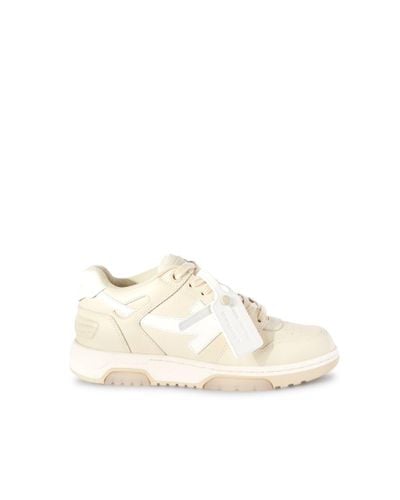 Off-White c/o Virgil Abloh Sneakers Out of Office Beige/Bianco - Neutro