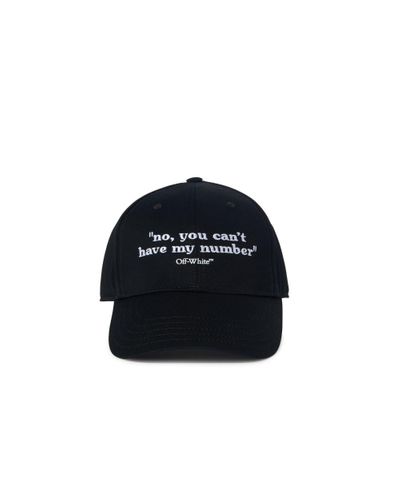 Off-White c/o Virgil Abloh Gorra Quoted - Azul