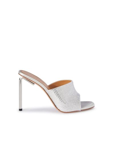 Off-White c/o Virgil Abloh Shoes > heels > heeled mules - Blanc