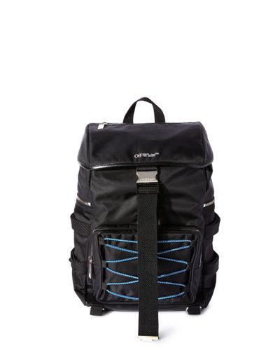 Off-White, Bags, Offwhite Black Leather Backpack