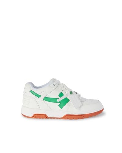 Off-White c/o Virgil Abloh Sneakers Out of Office Bianco/Verde